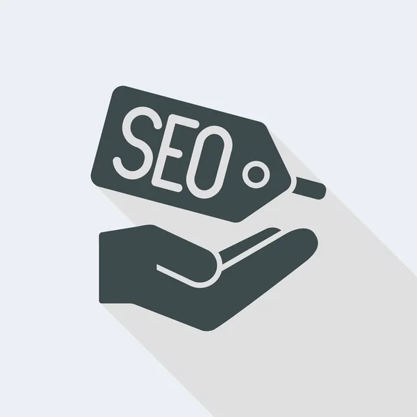 Seo services offrent icône — Image vectorielle