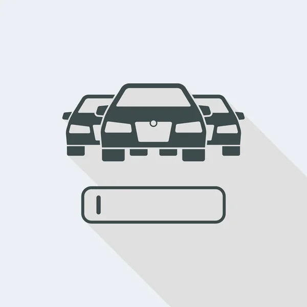 Automotive search engine icon — Stock Vector