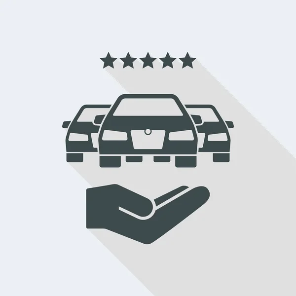 Luxury car services — Stock Vector