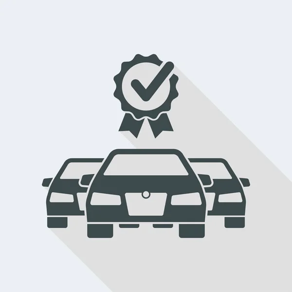 Kontrollerad kvalitet på Premium bil — Stock vektor