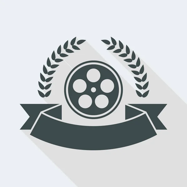 Cinéma icône symbole prix — Image vectorielle