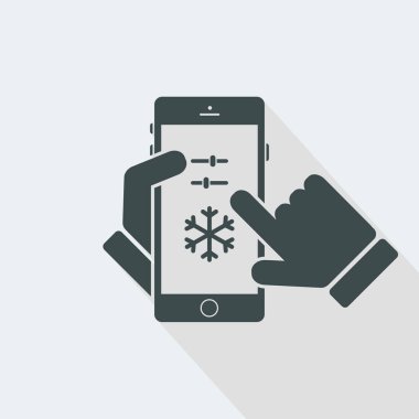 Sıcaklık için akıllı telefon uygulaması