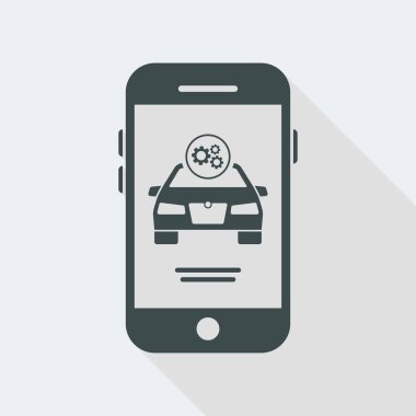 Akıllı telefonda araba mekanik hizmeti