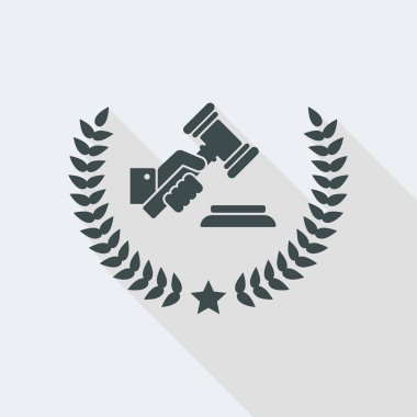 Mükemmel yasal hizmetler simgesi