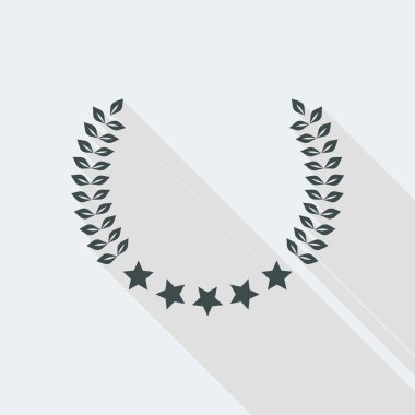 Beş yıldız defne simgesi