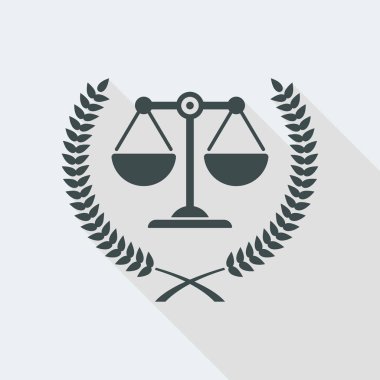 Kurumsal hukuk sembolü simgesi