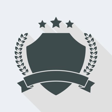 Yüksek kalitede koruma için banner simgesi