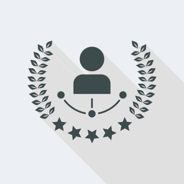 Premium ağ kavramı simgesi