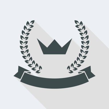 Ödül defne simgesi düz