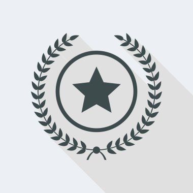 Ödülü defne simgesi ve yıldız