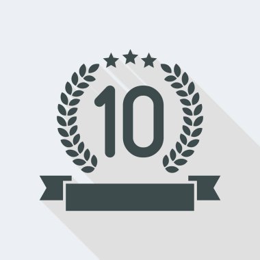 Onuncu yer kazanan simgesi