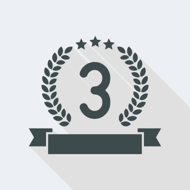 Üçüncü sırada kazanan simgesi