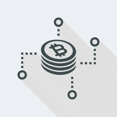 Bicoin değişim ağı simgesi