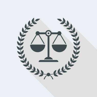 Kurumsal hukuk sembolü simgesi