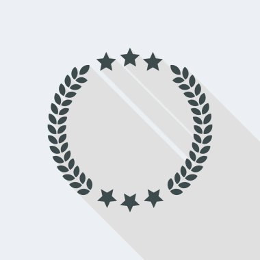 Ödülü defne simgesi ve yıldız