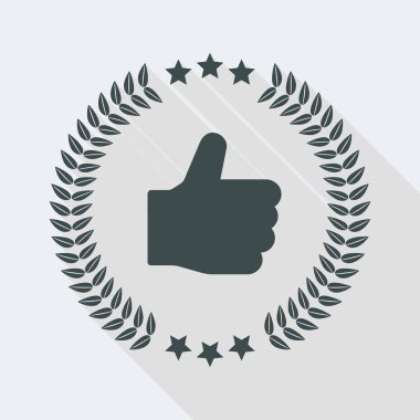 Üst düzey Premium hizmet için Thumb Up