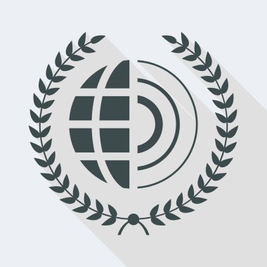 Dünya çapında bağlantı simgesi simgesi