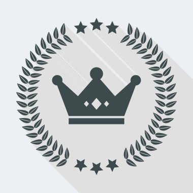 Taç ve defne simgesi