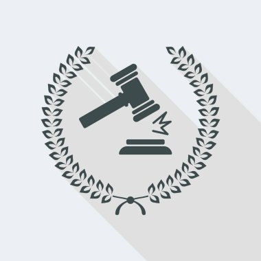 Mükemmel yasal hizmetler simgesi