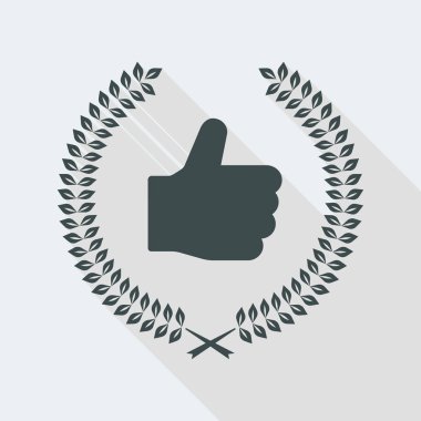 Üst düzey Premium hizmet için Thumb Up