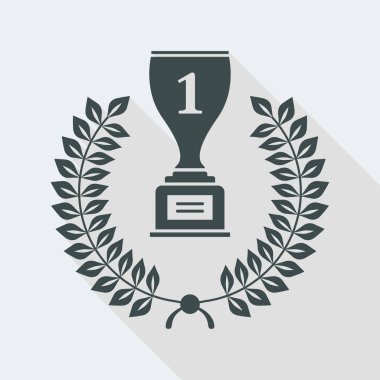 İlk yer kazanan kupa simgesi
