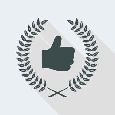 Üst düzey Premium hizmet için Thumb Up