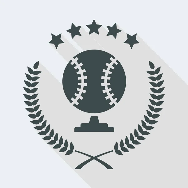 Icône symbole club sportif — Image vectorielle