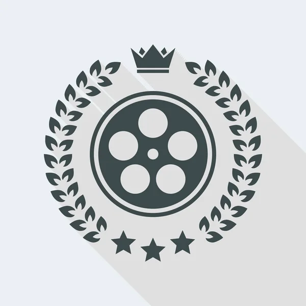 Film award symbolikon — Stock vektor