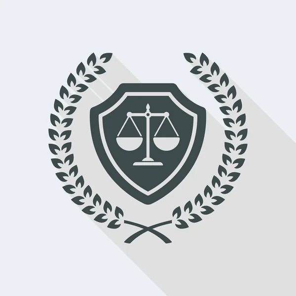 Πριμοδότηση κορυφαία νομική προστασία — Διανυσματικό Αρχείο