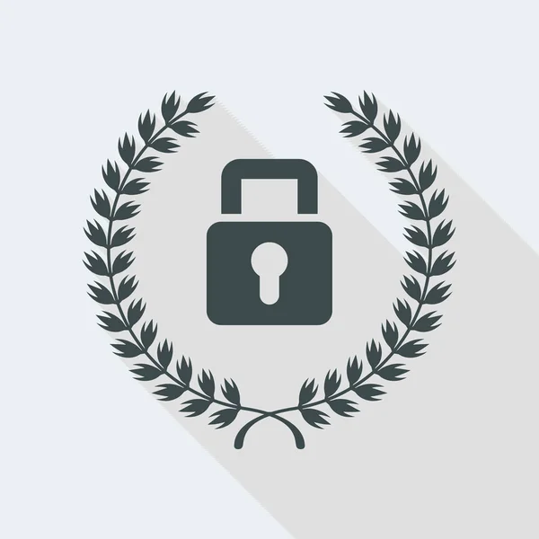 Symbol för Premium skydd — Stock vektor