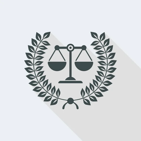 Icona del servizio di assistenza legale — Vettoriale Stock