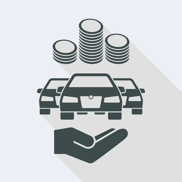 Automotive en Money concept — Stockvector