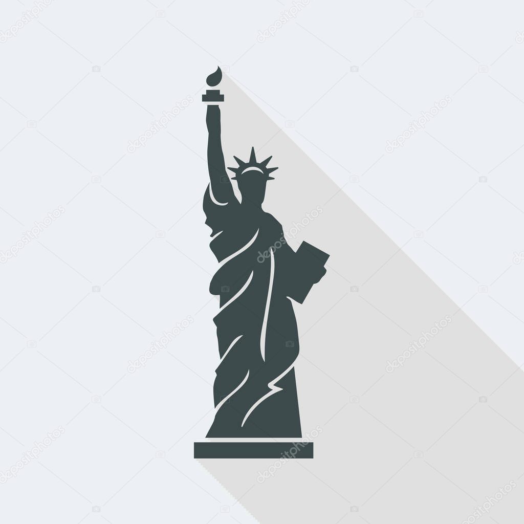 Statue of Liberty vector icon