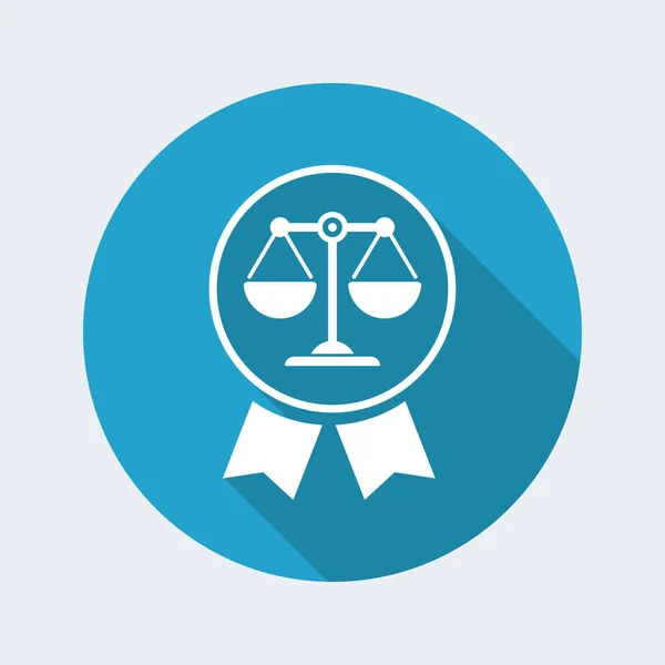 Certificación jurídica judicial — Archivo Imágenes Vectoriales