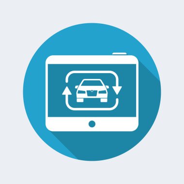 Tablette Carsharing uygulaması