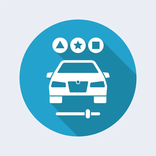 Ícone de configuração personalizado automotivo —  Vetores de Stock