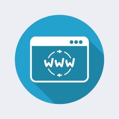 Web sayfası kavramı simgesi