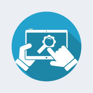 Tablet sayfasında arama