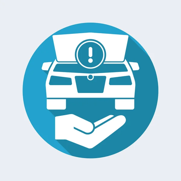 Assistenza per allarme auto — Vettoriale Stock