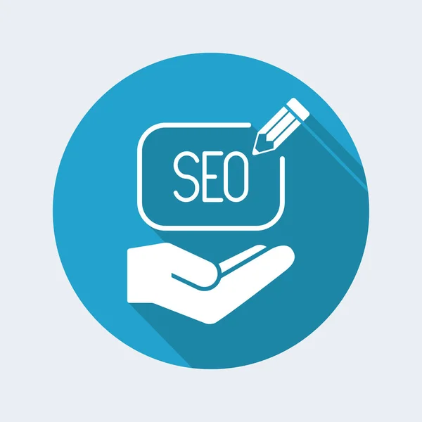 Seo icône des services d'agence — Image vectorielle