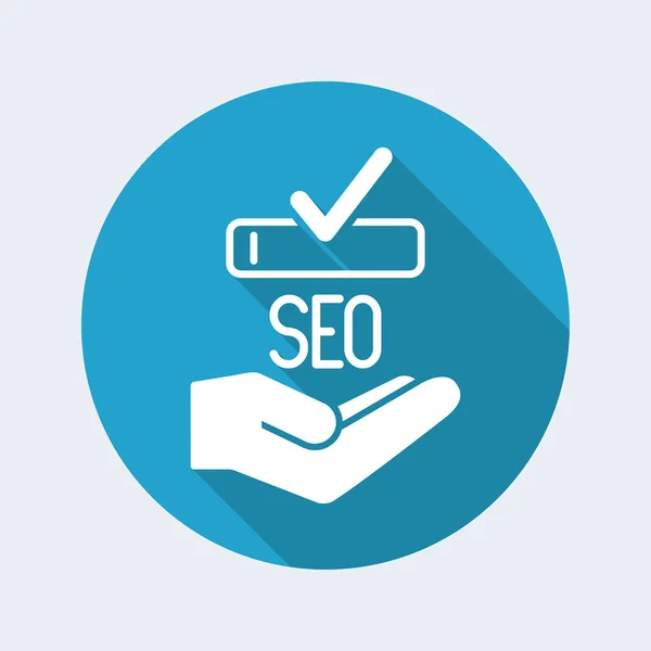 Gecontroleerd SEO optimalisatie service — Stockvector