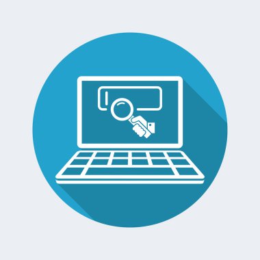 Dizüstü bilgisayarda arama işlemi