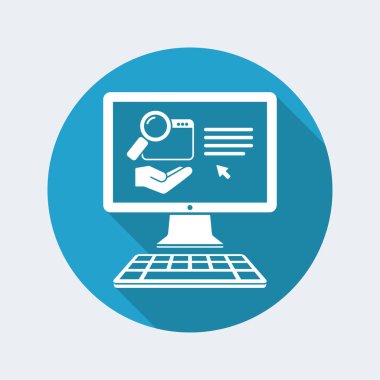 Bilgisayar masaüstünde online araştırma hizmetleri