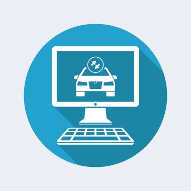 Araba paylaşım simgesi