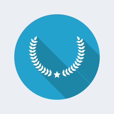 Ödülü defne simgesi ve yıldız