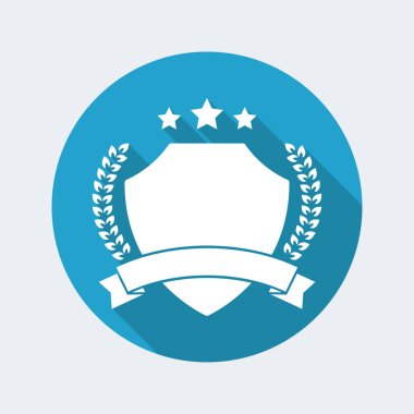 Yüksek kalitede koruma için banner simgesi