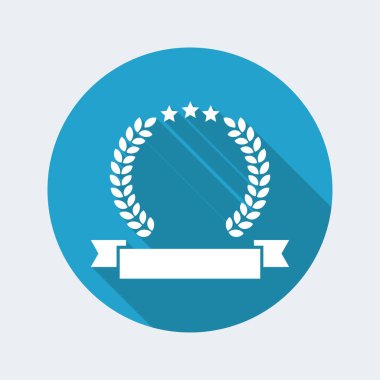 Ödül defne simgesi düz