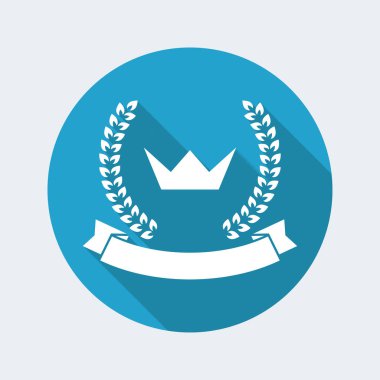 Ödül defne simgesi düz