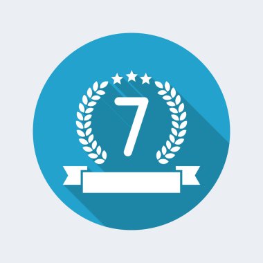 Yedinci yer kazanan simgesi