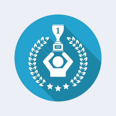 İlk yer kazanan kupa simgesi